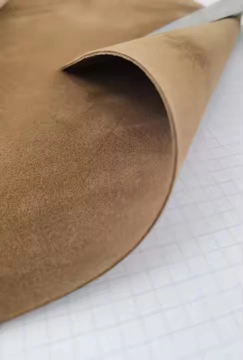 1.3mm Double Sides Flocking Anti UV Artificial Pu Leather For Bags